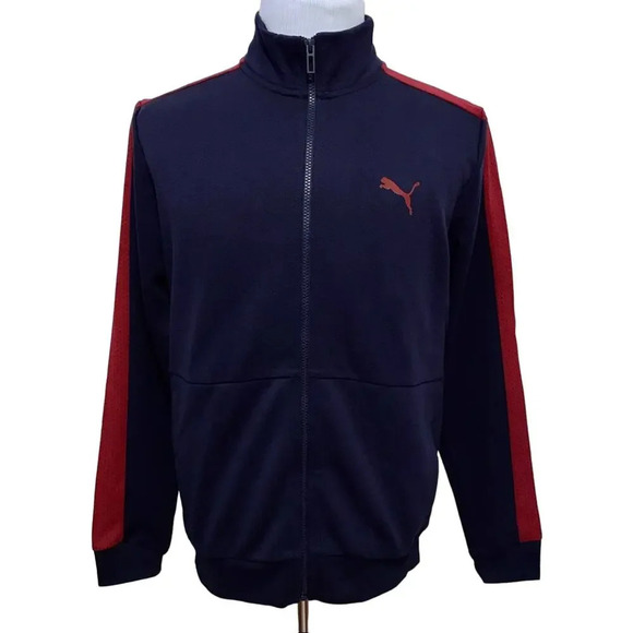 Puma NWOT Full Zip Track Jacket Men Size M - Picture 1 of 16
